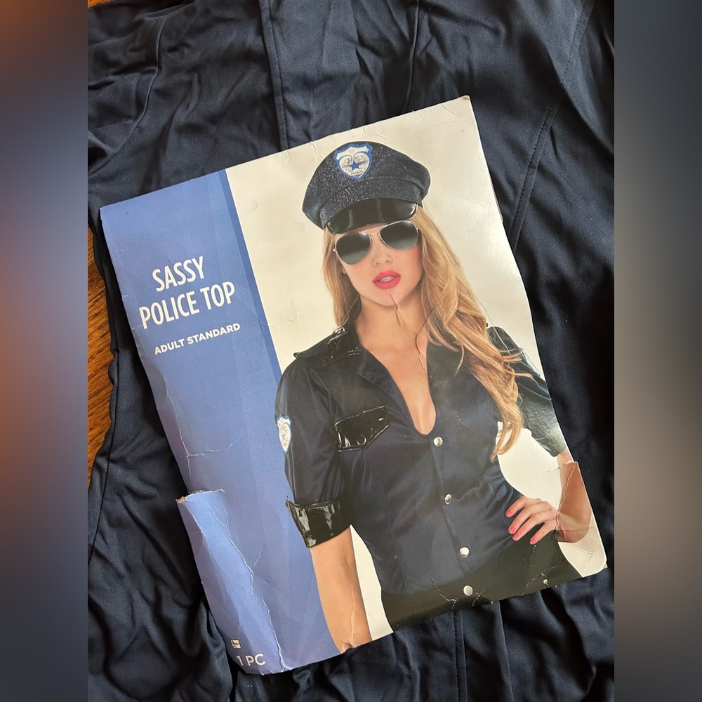 Sassy Police top Halloween costume - Picture 1 of 6